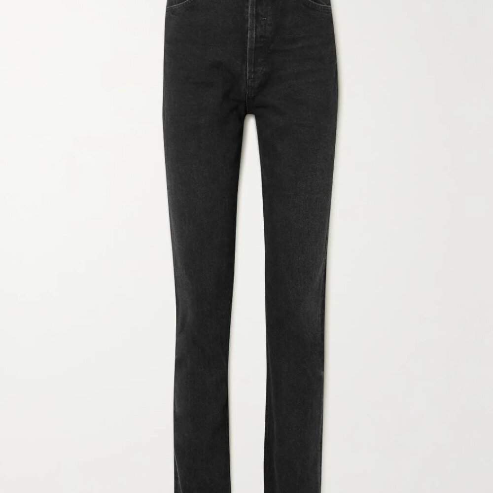 NWOT Gold sign Lawler high-rise slim-leg jeans
